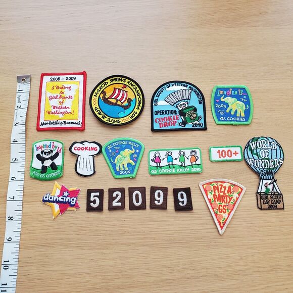 Girl Scout Patch Set 2008-2011 - Picture 3 of 4